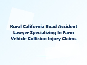 Rural California Lawyer for Farm Vehicle Collision Injuries